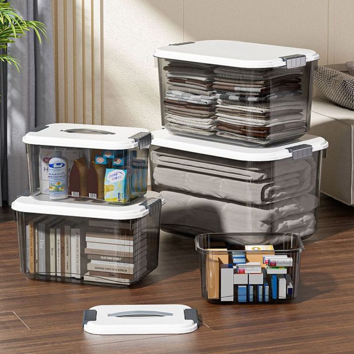 Durable%20Transparent%20Storage%20Box%20with%20Lid%20Multi%20Size%20Organizing%20Box%20Stackable%20Space%20Saving%20Tote%20Container%20Handmade%20Paper%20Cup%20Cake%20-%20Image%204