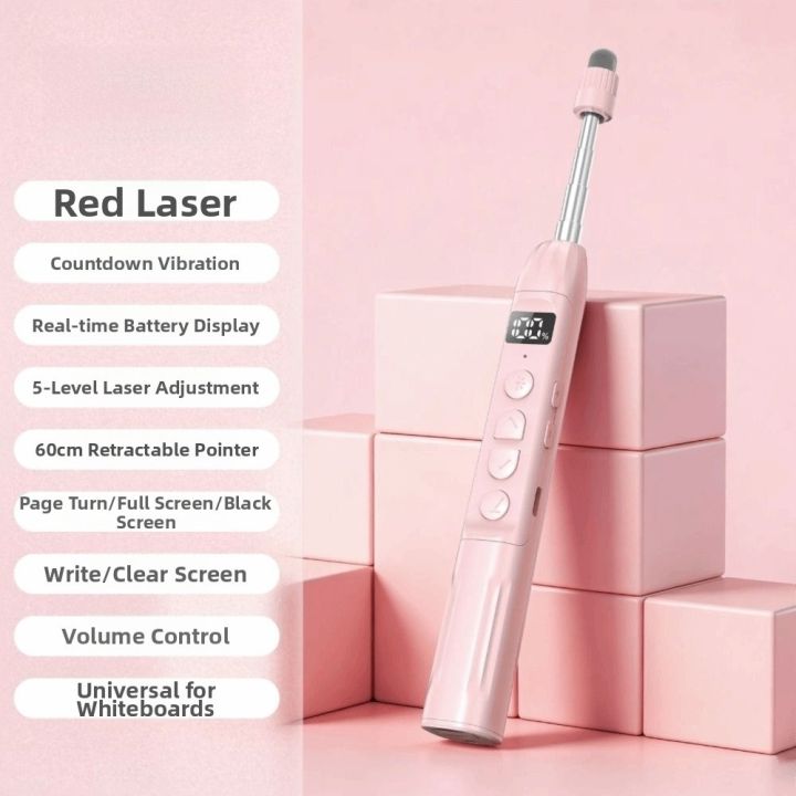 Lightweight%20Telescopic%20Stick%20Red%20Laser%20Presentation%20Clicker%20Touch%20Screen%20Writing%205%20Level%20Adjustable%202.4GHz%20Wireless%20PPT%20Remote%20Volume%20Control%20LCD%20Screen%20Projector%20Laser%20Pointer%20Slide%20Control%20-%20Image%206