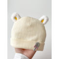 - Month-old fetal caps, baby autumn and winter padded small moon baby hats, autumn infant halogen door hats. 