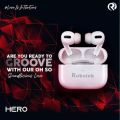 True Wireless Robotek Hero Tws 5-6 Hours Playtime Earbuds. 