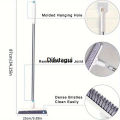 Difutagui SSD Dead Spot Cleaning Brush Bathroom Brush, 1pc Hotel Bathroom High Quality Floor Brush Hard, Long Handle Bathtub Tile, None. 