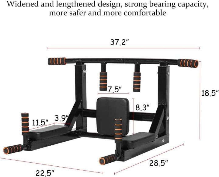 Spn'S%20Wall%20Mount%20Pull%20Up%20Bar%20%20,%20Foldable%20Pull%20Up%20Bar%20,%20%20Chin%20Up%20Bar%20Dips%20Bar%20-%20Image%204