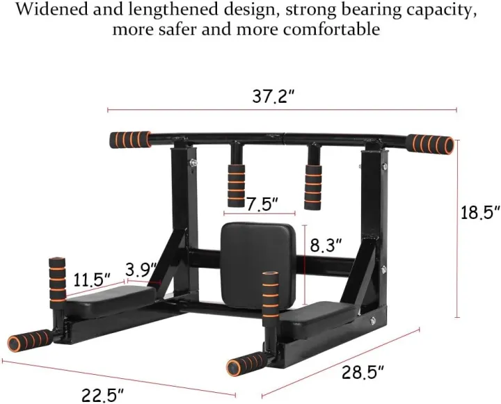 Spn'S%20Wall%20Mount%20Pull%20Up%20Bar%20%20,%20Foldable%20Pull%20Up%20Bar%20,%20%20Chin%20Up%20Bar%20Dips%20Bar%20-%20Image%204
