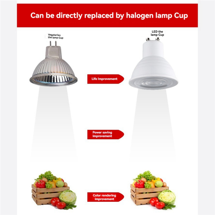 10PCS%20Ceiling%20Spotlight%20Set%207W%20GU10%20Base%20Energy%20Saving%20Downlight%20LED%20Light%20Indoor%20Lighting%203000K%20Warm%20White%20Light%20-%20Image%204