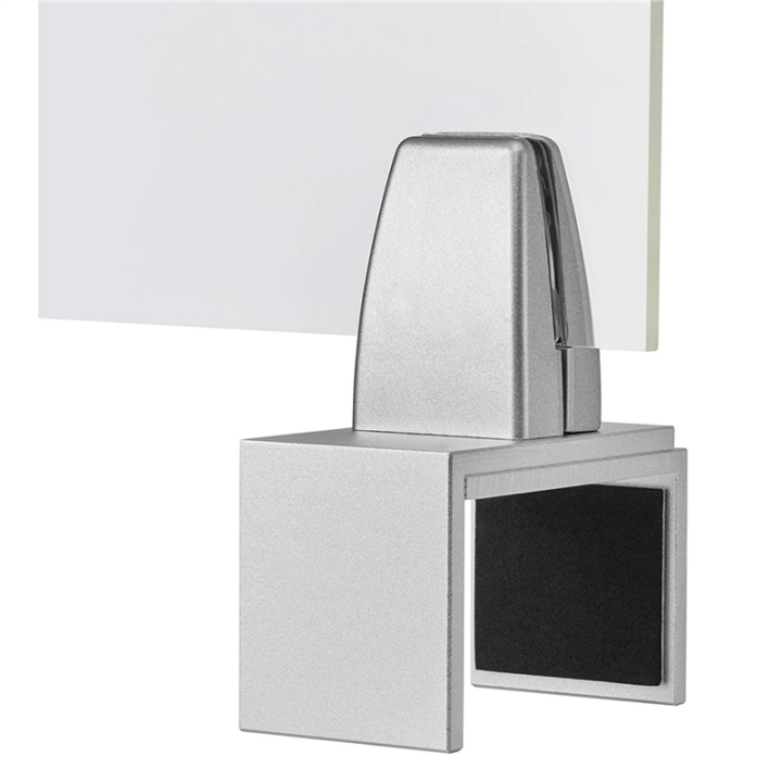 Cluellp-4%20Pack%20Silver%20Sneeze%20Guard%20Clamp%20Support%20Office%20Desk%20Partition%20Holder%20Adjustable%20Table%20Securing%20Screen%20Clip%20-%20Image%205
