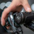Bicycle Electric Horn 4 Tone 125 Decibels Anti-Theft Electric Bell USB Charging,Black. 