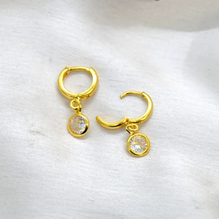 Jewels%20of%20Nepal%20Gold%20Plated%20Juli%20Style%20Round%20Stone%20Drop%20Earrings%20For%20Women%20-%20Image%202