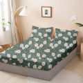 Premium Cozy King Size Super Micro Vela Bedsheet With Two Pillow Covers (3Pc Set). 