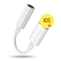 NEW 【7efc9af3】for Lightning to 3 5 mm jack adapter Headphones Converter for Iphone 12 Pro X Xs Max XR 8 Plus Audio Aux adapters for phone. 