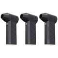 3X Mini Air Blower with Extra Nozzle 130000RPM Turbo Jet Fan Wind Speed 39.5m/S Electric Blower Blowing Dust Dryer. 
