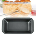 2Pcs Bread Pans for Baking Nonstick Carbon Steel Loaf Pan Tray Toast Mold Cake Loaf Pastry Toast Box Baking Pan Bakeware. 