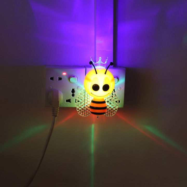 NEW%20%E3%80%90Innovative%20design%E3%80%911pc%20Sensor%20Licht%20Cartoon%20Bee%20LED%20Nachtlampje%20Leuke%20Kleurrijke%20bedside%20Cartoon%20night%20light%20energy%20saving%20light%20control%20-%20Image%205