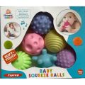 Cute Manhatten Balls BPA Free For Kids Squeeze Ball Toys 3 to 12 Months  (Pack Of 6). 