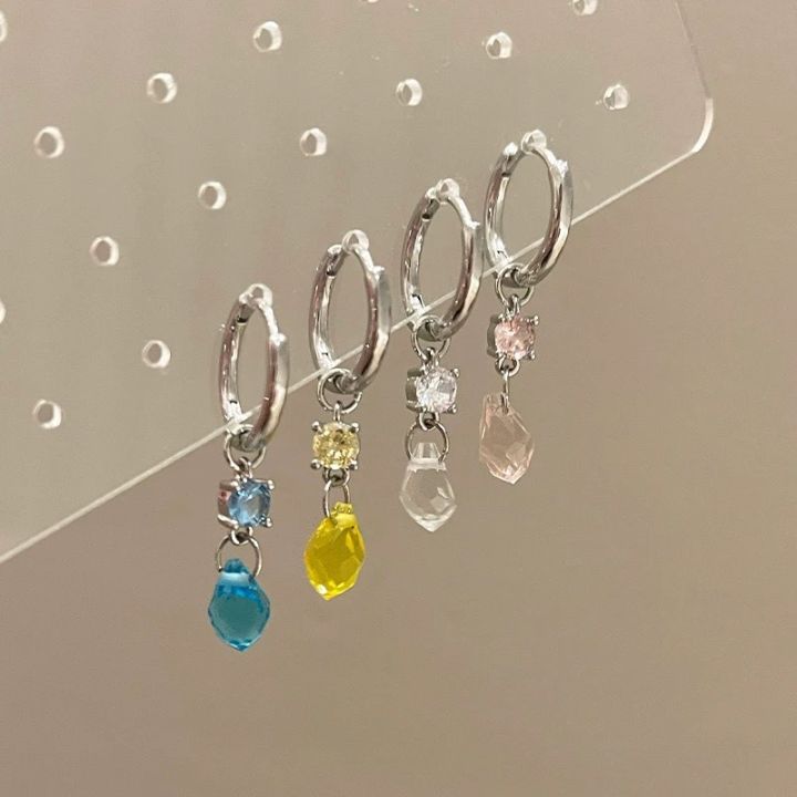 Star%20Tears%20Crystal%20Water%20Drops%20Pendant%20Ring%20Ear%20Buckle%20Female%20Temperament%20All-match%20Huazi%20Zircon%20Earrings%20Ear%20Jewelry%20-%20Image%202
