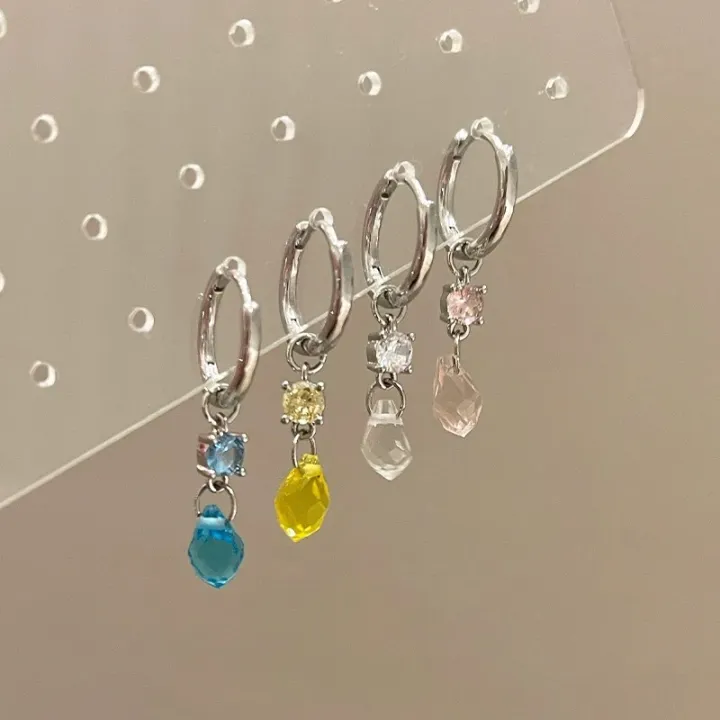 Star%20Tears%20Crystal%20Water%20Drops%20Pendant%20Ring%20Ear%20Buckle%20Female%20Temperament%20All-match%20Huazi%20Zircon%20Earrings%20Ear%20Jewelry%20-%20Image%202