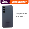 ( Renewed ) Samsung Galaxy S24 - 8/256 GB Cobalt Violet - NTA / MDMS Approved. 