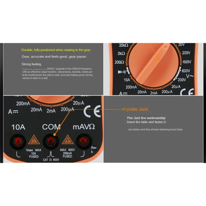 Digital%20Multimeter%20Mini%20Household%20Electrician%20Multimeter%20High%20Precision%20Ammeter%20Multimeter%20VC830L%20Digital%20Pocket%20-%20Image%202