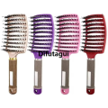 Difutagui 1pcsDetangle Hairbrush Women Hair Brush Massage Comb Anti Klit Brushy Fifty percent discount Haarborstel Scalp Curly Combing Brushes Hairdressing Tools. 