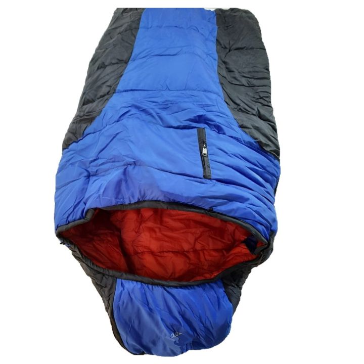 Blue Color Nylon (-10 Degree) Water Resistant Sleeping Bag
