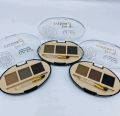 Eyebrow Powder Eyeshadow - grey and brown waterproof. 