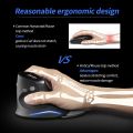 ZELOTES F-17 Vertical Mouse 2.4GHz Wireless Gaming Mouse 6 Keys Ergonomic Optical Mice with 3 Adjustable DPI for PC Laptop. 