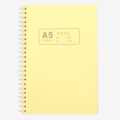 Yellow  Spiral Dairy/ Notebook (A5). 