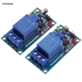 Sutuiying 5V 12V Light Photoswitch Sensor Switch LDR Photoresistor Relay Module Light Detection Photosensitive Sensor Board For Arduino. 