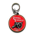 Royal Enfield  Round Keychain. 