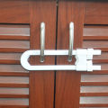 KidzCo Babycare  White Baby Safety Sliding Lock. 
