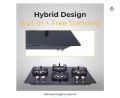 Whirlpool Hob 4 Burner Auto Ignition Gas Stove (Elite Hybrid 704 MT Gas Hob). 