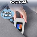 Portable WiFi, 300Mbps 4g LTE Mobile Hotspot, Hotspot Device with Sim Card Slot, Portable WiFi Hotspot for Travel, Mini Smart Pocket Router Built in 3000mah Lithium Battery. 