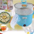 Non-Stick Electric Cooking Pot | Egg Boiler, Food Steamer & Multi-Function Cooker. 