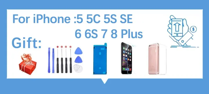 LCD%20Display%20For%20iPhone%205%205C%205S%20SE%206%206S%207%208%20Plus%20Touch%20Screen%20Replacement%20For%20iphone%207G%207P%208G%208%20Plus%20No%20Dead%20Pixel+Tempered%20Glass%20-%20Image%208