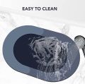 Super Water Absorbing Bath Mat ,Soft Carpet ,Slip Resistant Floor Door Mat, Quick Drying Mat 40 x 60 CM. 
