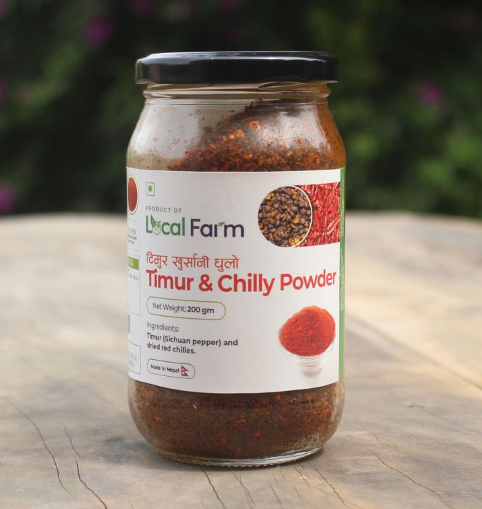 Timur Powder Local Farm Nepal – Timur & Chilly Powder | Organic Nepali Spice Blend ...