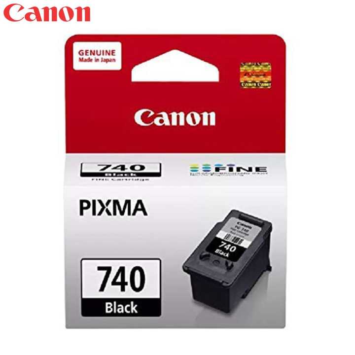 Canon PG-740 (Black) Ink Cartridge For Pixma MG3570S, MX377 Printers