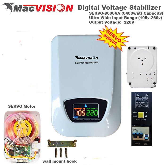 MacVision%20Servo%208000VA%20(6400watt)%20Best%20for%20EV%20Car%20Charging%208KVA%20Automatic%20Digital%20Voltage%20Stabilizer,%20Regulator,%20Volt%20Gurard%20-%20Image%202