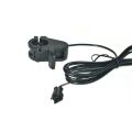 fasdaga 2X Electric Bicycle Accessorie 300X Ebike Finger Thumb Throttle for Electric Bike 24V 36V 48V 72V,SM Connector. 