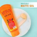 L0tus Herbals Safe Sun UV Screen Matte GEL Vitamin-C Sunscreen SPF 50 PA+++ (75g). 