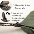 ZOROOM 140PCS Camping PC Tent Clips,Awning Tarp Clips, Clamps, Tarp Clips Tent Clips, Tent Fixing Clamps Outdoor. 