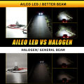 Light 3570 Plug 6500K Bulb Car 100W15000LMH72PCSAILEOLED LEDH7 Headlight Super Bright Fanless CSP Chip LED. 
