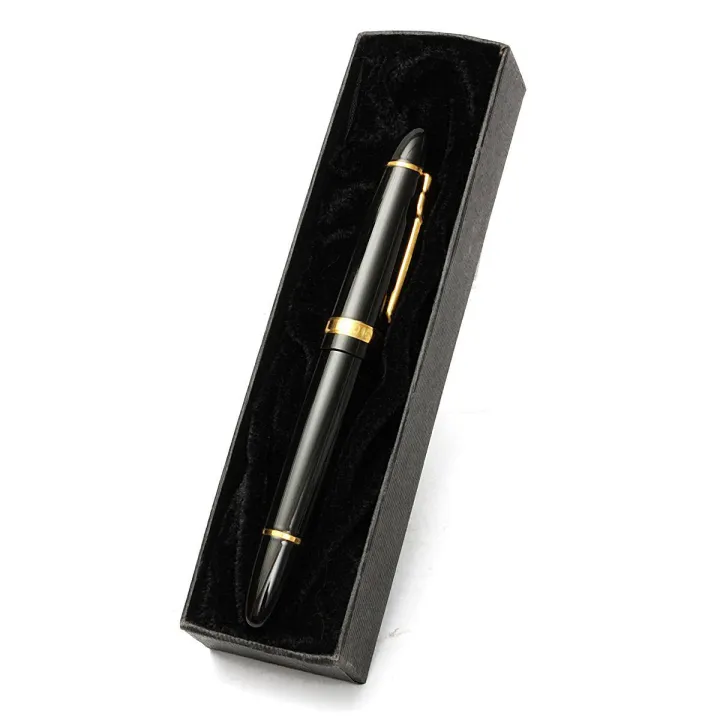 Jinhao%20159%20Vivid%20Office%20Fountain%20Pen%20Black%20Lacquered%20Gold%20Trim%20And%20Medium%20Nib%20-%20Image%206