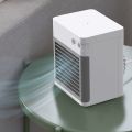 OYPFXMI Air Cooler Three-Speed Adjustable Quiet Large Air Volume Humidification Cooling Fan for Desktop or Room,White. 