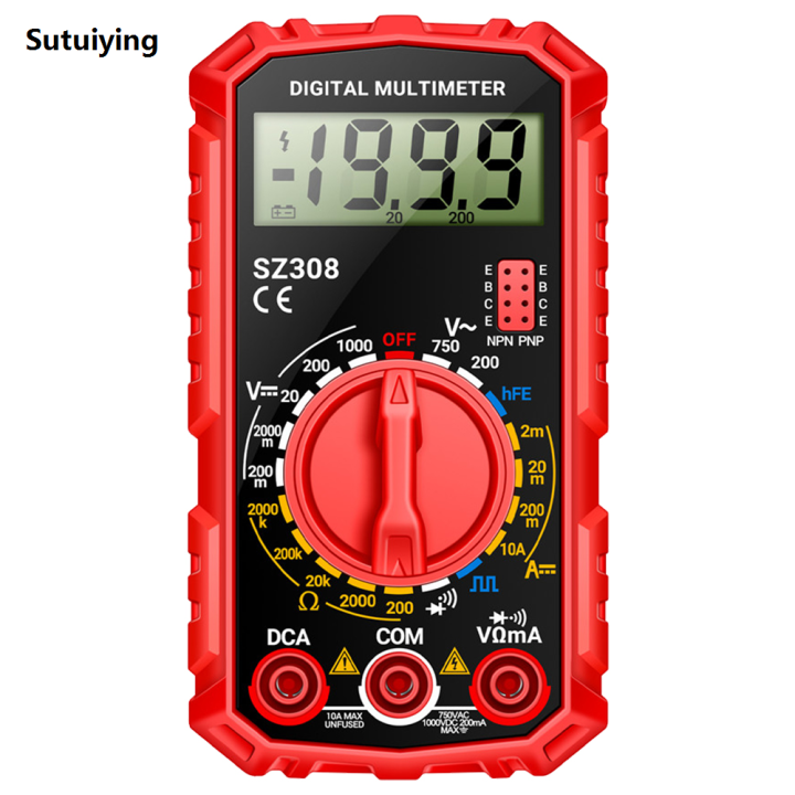Sutuiying%202/1PCS%20ANENG%20SZ308%201999%20Digital%20Multimeter%20AC/DC%20Tester%20Machine%20Handheld%20New%20Multimetre%20Professional%20Multi%20Meter%20Multimetro%20Ohm%20Malt%20-%20Image%207