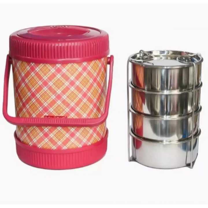 Hot Case Tiffin 4 Step Large | Daraz.com.np