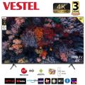 VESTEL 65" Inch Smart TV Cloud Voice Frameless LED Television | IPS Panel | Dolby Sound | 4K | Free wall mount | Android 12.0. 