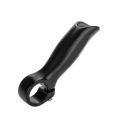 1 Pair Lightweight Black Bike Bar End Aluminum Alloy Ergonomic Bar End Grips With Stoppers 22.2mm Diameter MTB Handlebar Ends for Road Bike,Mountain Bike. 