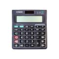 Bizzy CASOO MJ-120T-W Electronic Calculator Standard Function Desktop Calculator 12 Digits Solar and Battery Dual Power for School Office Home. 