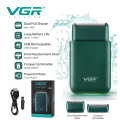 Wishora Premium VGR V-390 Mini Professional Beard Trimmer for Men | VGR Trimmer for Men USB Rechargeable Waterproof Shaver | Portable Hair Trimmer & Beard Shaver Machine for Travel. 