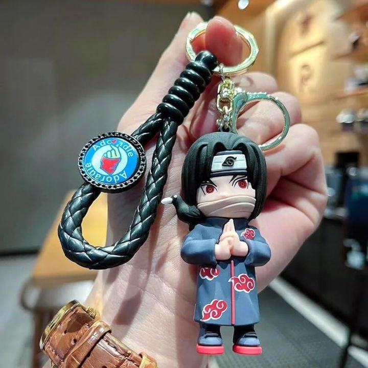 Naruto%20Manga%20Anime%20Itachi%203D%20Keychain%20With%20Straps%20and%20Lock%20Keyring%20-%20Image%203